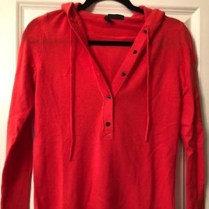 JCrew Cashmere hoodie